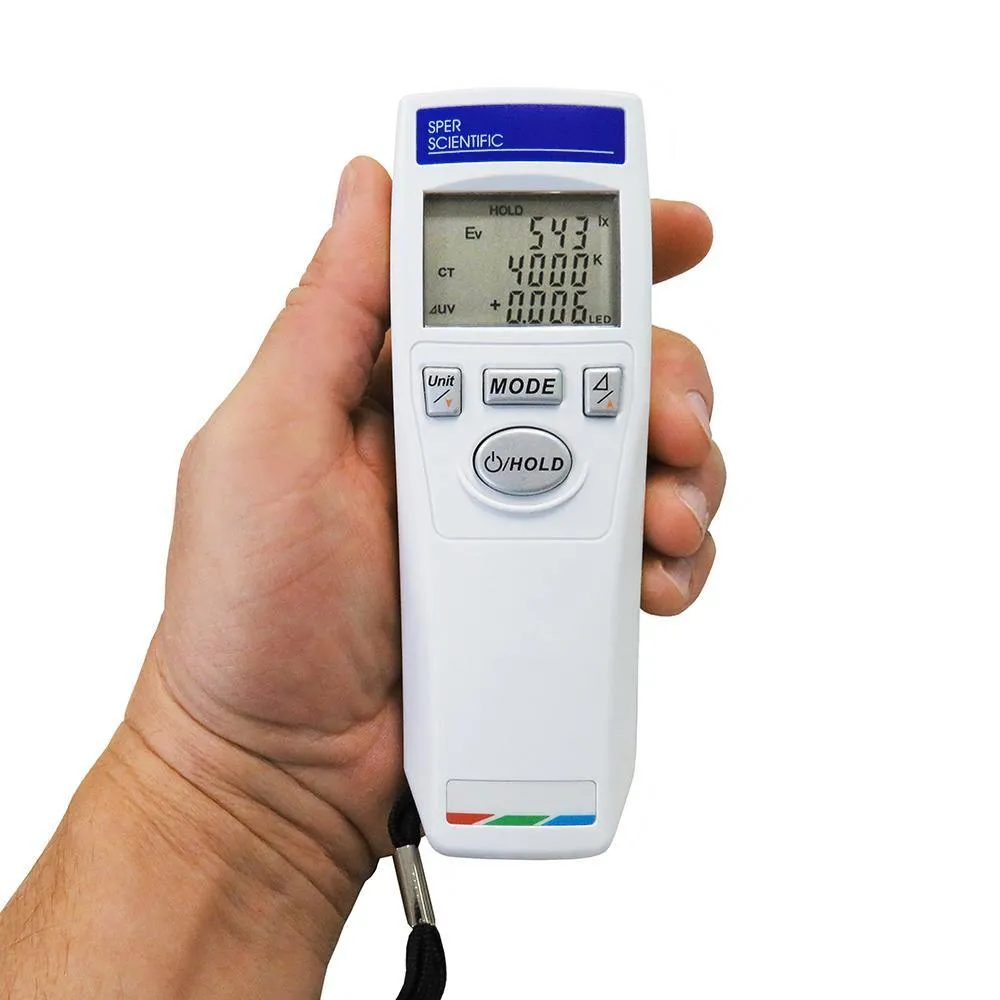 Color LED Chroma Light Meter