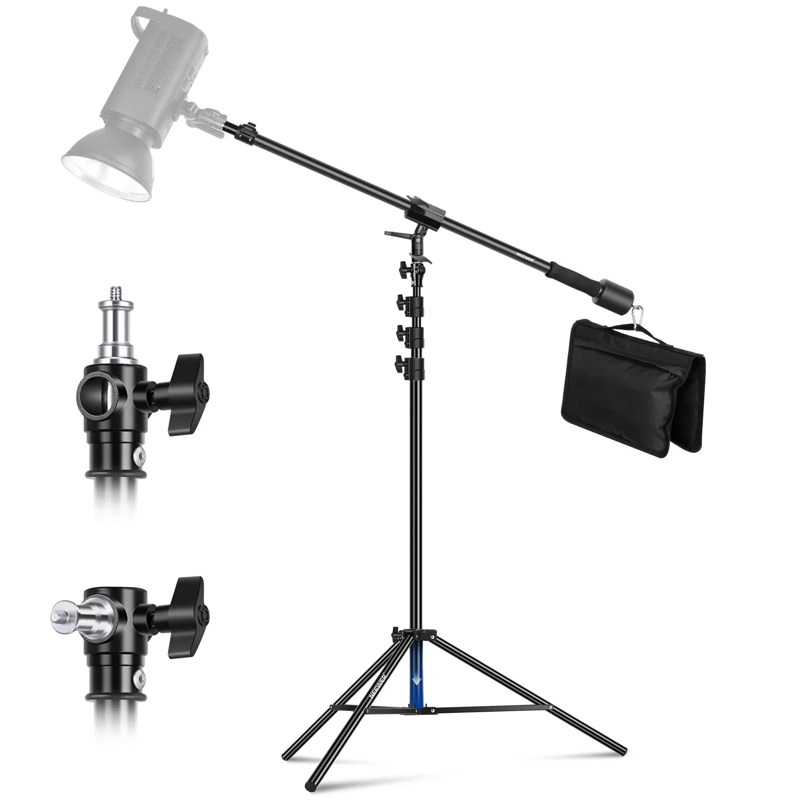 NEEWER 300cm Heavy Duty Light Stand With Sandbag